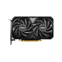 MSI nVidia GeForce RTX 4060 VENTUS 2X BLACK 8G OC Video Card  2490 MHz Boost Clock, 8GB GDDR6,DisplayPort x 3 (v1.4a),HDMI x 1