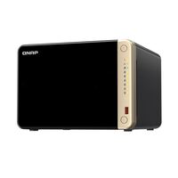 QNAP TS-664-8G 6 Bay Intel Celeron N5095 4-core 8GB DDR4 2xSlot 2xM.2 2x2.5GbE WOL 2xUSB3.2 1xHDMI2.0 Hot-swappable 3yr WTY