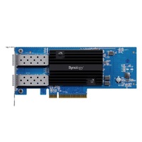 Synology E25G30-F2 Dual-port 25GbE SFP28 add-in card for Synology systems  PCIe 3.0 x8  5-year warranty