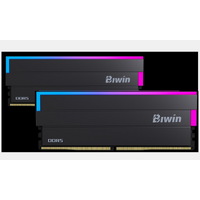 BIWIN DDR5 Memory DW100 RGB 6000mhz 32kits (16GB2) CL36 Black Black Opal (Gaming) BXL53260DW1-D36DB