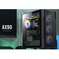 Antec AX90 ATX 2x 360mm Radiator Support 4x ARGB 12CM Fans 3x Front  1x Rear included. RGB controller for six fans. Mesh Tempered Glass Gaming Case