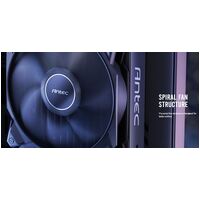 Antec Storm 120mm PWM FDB Fan High Airflow 66.56 CFM Air Pressure 2.7 Noise Level 25.8. Durable Woven Wire PMW Daisy Chain design 3 Yrs Warranty