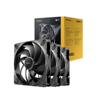 Antec Tranquil140, PWM, 2000RPM, 59.23CFM, 2.46mmHO, 4 Pin PWM Connector, 140mm x 25mm Performance  case Fan, Tranquil Series 3 Pack