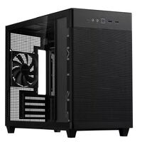 ASUS Prime AP201 Tempered Glass Black MicroATX Case Tool-free Side Panels ATX PSUs Up To 180mm 360mm Coolers Support Graphic Cards Up To 338mm