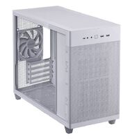 ASUS Prime AP201 Tempered Glass White MicroATX Case Tool-free Side Panels ATX PSUs Up To 180mm 360mm Coolers Support Graphic Cards Up To 338mm