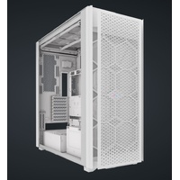 Corsair iCUE LINK 9000D RGB AIRFLOW Super Full-Tower PC Case - White, 698307698mm, GPU 580mm, 6x 2.5 ft, 5x 3.5 ft, rad 480mm, 2x USB-C 180mm CPU Co