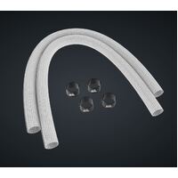 CORSAIR Sleeving Kit for AIO CPU Coolers - 400mm - White TWO-YEAR WARRANTY