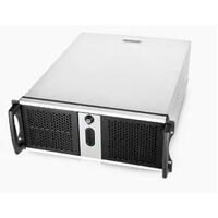 Chenbro RM42300 Black 4U Rackmount Case No PSU 2x USB 2.0 External 3x 5.25 inchInternal 4x 3.5 inch 1x Slim ODD Slot 1x 120mm Fan