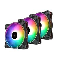 DeepCool CF120 PLUS 3 in 1 (3-Pack) Customisable Addressable RGB LED Lighting 3 PACK