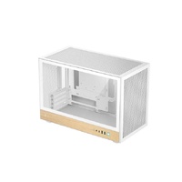 DeepCool CH260 Wood White High Airflow Compact Micro-ATX Wood Grain Case.USB3.02Gen2 Type-C x1Audio Mic1