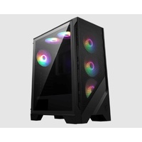 MSI MAG FORGE 120A AIRFLOW ATX Case, 2x USB 3.2, 1x Mic-in   Audio-out, 1x LED, 3x 2.5 ft, 2x 2.5 ft 3.5 ft, ATX   Micro-ATX   Mini-ITX