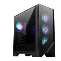 MSI MAG FORGE 320R AIRFLOW Micro ATX Case, 2x USB 3.2, 1x Audio, 1x Mic, 1x LED, 1x 2.5 ft, 2x 2.5 ft 3.5 ft, Micro ATX   Mini ITX(NEW)