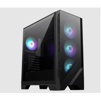 MSI MAG FORGE 321R AIRFLOW Micro ATX Case, 2x USB 3.2, 1x Mic-in   Audio-out, 1x LED, 1x 2.5 ft, 2x 2.5 ft 3.5 ft, Micro ATX   Mini ITX