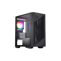 MSI PRO FORGE M050A Mini-Tower, mATX ITX, GPU 300mm, CPU 160mm, PSU 170mm, 4 slots, 4RGB fans, 22.5 ft, 23.5 ft, 120 240mm top rad, 388200423mm