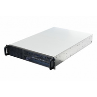 TGC Rack Mountable Server Chassis 2U 650mm Depth, 2x Ext 5.25' Bays, 6x Int 3.5' Bays, 7x Low Profile PCIE Slots, ATX PSU/MB