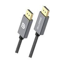 8ware Pro Series 4K 60Hz DisplayPort Male DP to DisplayPort Male DP cable 2M Gray metal aluminum shell Gold Plated connectors (Retail package)