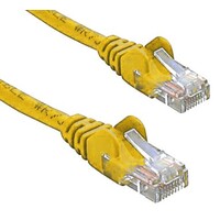 8ware CAT5e Cable 50cm   0.5m - Yellow Color Premium RJ45 Ethernet Network LAN UTP Patch Cord 26AWG CU Jacket