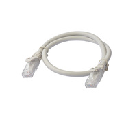 8Ware CAT6A Cable 0.5m (50cm) - Grey Color RJ45 Ethernet Network LAN UTP Patch Cord Snagless