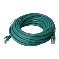 8Ware CAT6A Cable 40m - Green Color RJ45 Ethernet Network LAN UTP Patch Cord Snagless