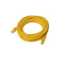 8Ware CAT6A Cable 5m - Yellow Color RJ45 Ethernet Network LAN UTP Patch Cord Snagless