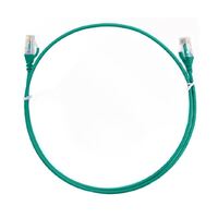 8ware CAT6 Ultra Thin Slim Cable 20m   2000cm - Green Color Premium RJ45 Ethernet Network LAN UTP Patch Cord 26AWG for Data