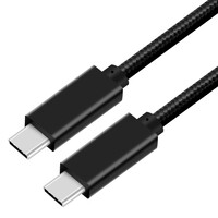 Astrotek USB C cable Male to Male 3.1v Gen. 2 support 10G Nickle plating with Nylon sleeve