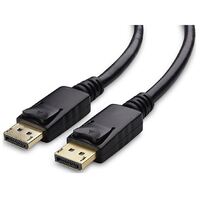 Astrotek DisplayPort DP Cable 1m - Male to Male DP1.2 4K 20 pins 30AWG Nickle Plated Assembly type Black PVC Jacket RoHS