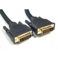 Astrotek DVI-D Cable 2m - 241 pins Male to Male Dual Link 30AWG OD8.6mm Gold Plated RoHS
