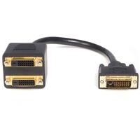 Astrotek DVI-D Splitter Cable 241 pins Male to 2x Female Gold Plated