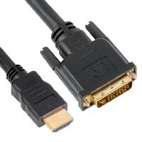 Astrotek 2m HDMI to DVI-D Adapter Converter Cable - Male to Male 30AWG Gold Plated PVC Jacket for PS4 PS3 Xbox 360 Monitor PC Computer Projector DVD