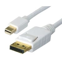 Astrotek 1m Mini DisplayPort DP to DisplayPort DP Converter Cable - Thunderbolt Male to Male DP for MacBook Pro Mac Air Microsoft Surface 2 3 4