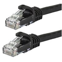 Astrotek CAT6 Cable 0.25m 25cm - Black Color Premium RJ45 Ethernet Network LAN UTP Patch Cord 26AWG CU Jacket