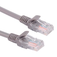 Hypertec 0.5m CAT5 RJ45 LAN Ethenet Network Grey Patch Lead  