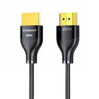 Simplecom CAH510 Ultra High Speed HDMI 2.1 Cable 48Gbps 8K 60Hz Slim Flexible 1M