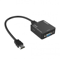 Simplecom CM102 HDMI to VGA  Audio 3.5mm Stereo Converter