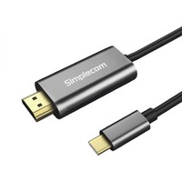 Simplecom DA321 USB-C Type C to HDMI Cable 1.8M (6ft) 4K 30Hz