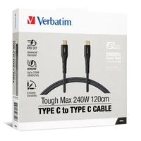 Verbatim Cable 240W USB-C to USB-C 120CM