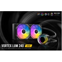 Antec Vortex Lum 240 ARGB The Epoch-Making All in One ARGB CPU Liquid Cooler