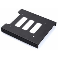 Aywun 2.5 inch to 3.5 inch Bracket Metal. Supports SSD.  Bulk Pack no screw.  Some cases may not be compatible as screw holes may required to be drill