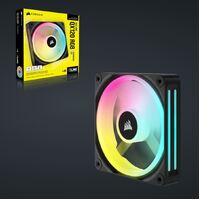 CORSAIR QX RGB Series iCUE LINK QX120 RGB 120mm Magnetic Dome RGB Fan Expansion Kit