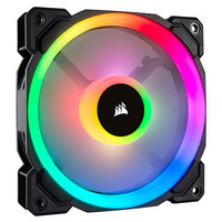 Corsair Light Loop Series  LL140 RGB 140mm Dual Light Loop RGB LED PWM Fan Single Pack