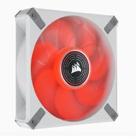 Corsair ML ELITE Series ML120 LED ELITE WHITE 120mm Magnetic Levitation Red LED Fan with AirGuide Single Pack