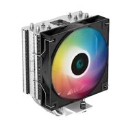 DeepCool AG400 ARGB Single Tower CPU Cooler TDP 220W 120mm Static ARGB Fan Direct-Touch Copper Heat Pipes Intel LGA1700 AMD AM5 Support