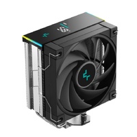 DeepCool AK400 Digital SE CPU Cooler, Status Display, ARGB LED Strips, 4x Heat Pipe Intel LGA1851 1700 1200 1151 1150 1155  AM5 AM4