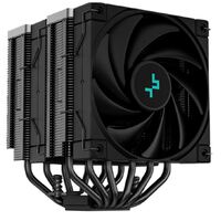DeepCool AK620 Zero Dark High Performance CPU Cooler Dual-Tower Design, 2x120mm Fluid Dynamic Bearing Fans, 6 Copper Heat Pipes Intel LGA1700/AMD AM5