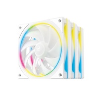 DeepCool FL12 SE WH 3 Pack 120mm Performance ARGB Fans , Hydro Bearing 12012025 mm(LWH)