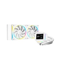 DeepCool LM240 WH ARGB Liquid Cooler With Mini LCD Screen IntelLGA1851 1700 1200 1151 1150 1155 AMDAM5 AM4