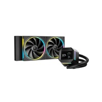 DeepCool LM240 ARGB Liquid Cooler With Mini LCD Screen IntelLGA1851 1700 1200 1151 1150 1155 AMDAM5 AM4