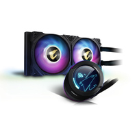 Gigabyte AORUS WATERFORCE X 240 All-in-one Liquid Cooler, Intel 2066, 2011,1366,115x,1700, AMD TR4, AM4, sTRX4
