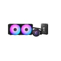 MSI MAG CORELIQUID E240 BLACK Liquid CPU Cooler, LGA 1150 1151 1155 1156 1200 1700 LGA 2011 2011-3 2066 AM5 AM4 TR49 3y warranty